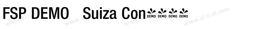 FSP DEMO   Suiza Con字体转换